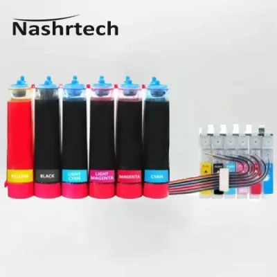 مخزن پرینتر T60 اپسون 6 رنگ اسکای کالر