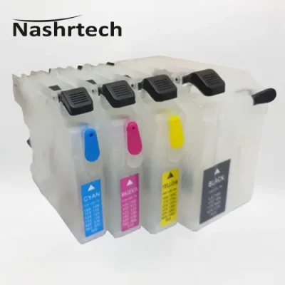 کارتریج قابل شارژ Brother J100 اسکای کالر