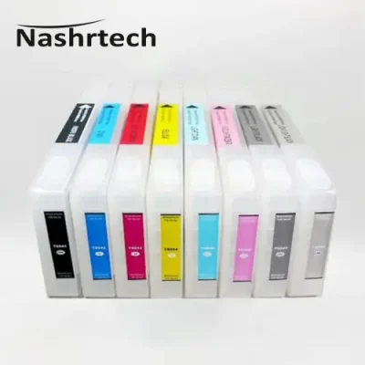 کارتریج قابل شارژ پلاتر اپسون 7880 اسکای کالر