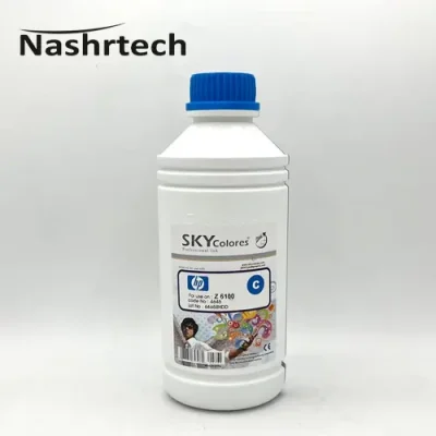 جوهر پلاتر z6100 اچ پی اسکای کالر تک رنگ - آبی