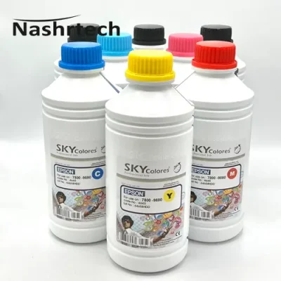 جوهر پلاتر اپسون 7800/9880 یک لیتری اسکای کالر پک 8 رنگ